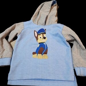Adorable Blue and Gray Kids' Chase Hoodie